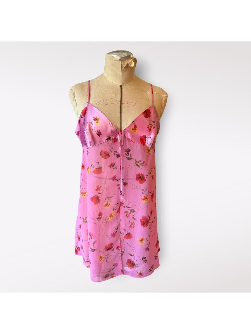 Victoria's Secret Pink Floral Slip Dress